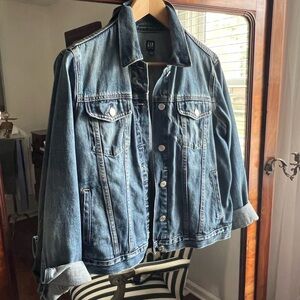 GAP Women's Blue Denim Jacket